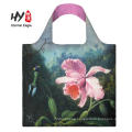 Waterproof 210d polyester strand pocket shopping bag